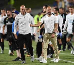 زيدان يعتبر جوارديولا أفضل مدرب في العالم