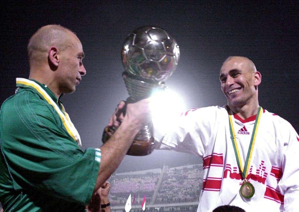 حسام حسن وإبراهيم حسن يقودان نادي الزمالك للتتويج في دوري أبطال أفريقيا 2002 (صور: Getty)