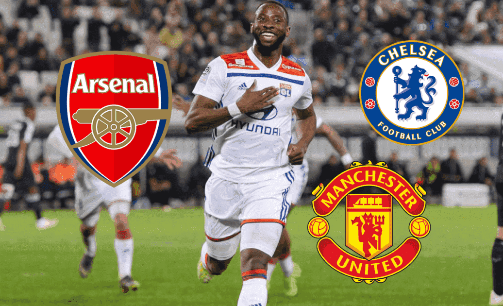 آرسنال يصارع تشيلسي ومانشستر يونايتد على مهاجم ليون موسى ديمبيلي