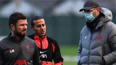 صدمة جديدة لجماهير ليفربول بشأن موعد عودة تياجو ألكانتارا من الإصابة