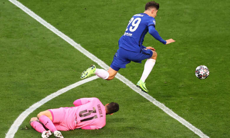 ماسون مونت يصنع هدف فوز البلوز على السيتي في نهائي الأبطال