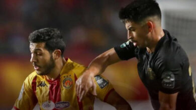 صورة من مباراة الترجي وبيترو أتلتيكو