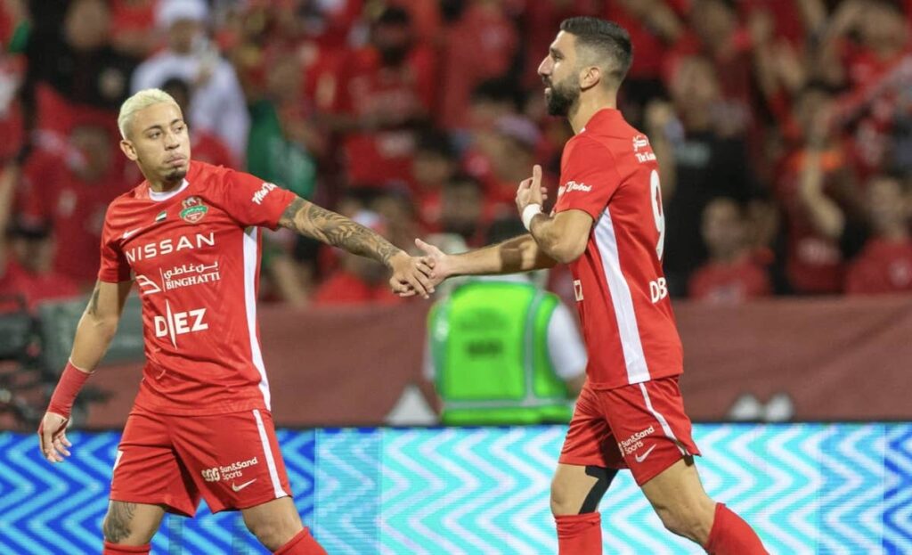 مؤنس دبور يسجل هدف تقدم أهلي دبي على الوصل 17-12-2024