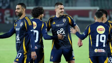 جراديشار يبصم على ثلاثية الأهلي في مودرن سبورت