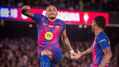 برشلونة يُحبط أوساسونا ويحقق فوزه السابع تواليًا في لا ليغا