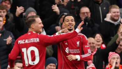 إيكتيكي يدك الشباك وصلاح يشعل المدرجات.. ليفربول يُهيمن على برايتون بثنائية نارية